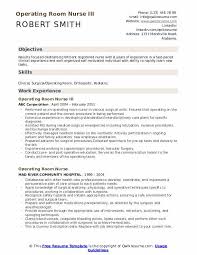 Operating Room Nurse Resume Samples Qwikresume