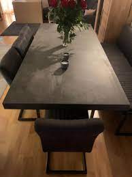 Wir haben verschiedene hersteller unter die lupe in unseren tests sehen sie als kunde tatsächlich esstisch nur die produktauswahl, die unseren sehr. Tisch Aus Fliesen Tisch Betonoptik Mobel Betonoptik Esstisch