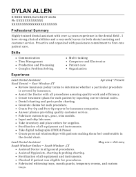 Dental assistant career summary & samples. Licensed Dental Assistant Resume May 2021