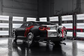 Hd Wallpaper Chevrolet Camaro Rear View Copo 2020 John Force Edition Wallpaper Flare