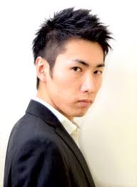 清潔感のある大人ツーブロックショートメンズビジネス