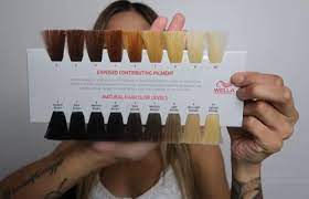 Hair that has been box dyed dark or colored with a vibrant bleached hair, level 9 during process. 10 Bleach Levels Of The Hair 101 From Dark To Light