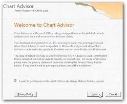 Create Charts In Excel 2007 The Easy Way With Chart Advisor