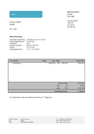 Was muss eine gültige rechnung enthalten? Stornorechnung Erstellen Vorlagen Muster Software