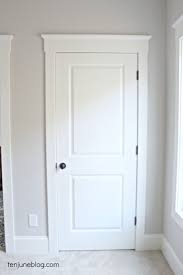 Maybe you would like to learn more about one of these? Ten June How You Can Create Easy Low Cost Farmhouse Trim Our Do Trim Farmhouse Interior Doors Interior Door Trim Farmhouse Interior