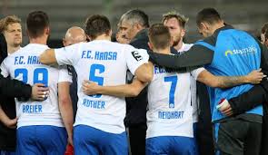 Darstellung der heimbilanz von hansa rostock gegen hamburger sv. Hallescher Fc Hansa Rostock 3 Liga Heute Im Liveticker Das 1 1 Zum Nachlesen