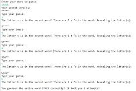 You learned from the previous chapter that private variables can only be accessed within syntax for both is that they start with either get or set, followed by the name of the variable, with the first letter in upper case Text Based Hangman Game In Java Code Review Stack Exchange