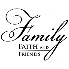 Sign helps add an inviting atmosphere as it displays welcome friends. Religious Wall Decor Wall Art Wall Decals Faith Family And Friends