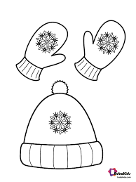When it gets too hot to play outside, these summer printables of beaches, fish, flowers, and more will keep kids entertained. Free Winter Hat And Gloves Coloring Page Collection Of Cartoon Coloring Pages For Teenage Prin Coloring Pages Cartoon Coloring Pages Christmas Coloring Pages