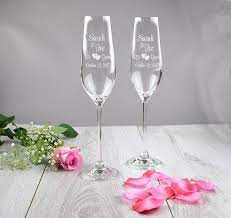 Personalised 25th Anniversary Champagne Glasses Set Of 2 25th Etsy Girlfriend Anniversary Gifts Silver Wedding Anniversary Gift Anniversary Gifts For Parents