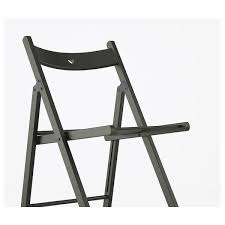 Chair outdoor tarno foldable acacia black gray brown stained steel light brown stained. Terje Folding Chair Black Ikea