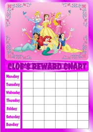 Disney Princess Toilet Training Chart Best Picture Of