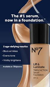 No7 Lift Luminate Triple Action Serum Foundation Calico In 2020 Anti Aging Oils Younger Looking Skin Beauty Foundation