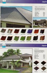 Japanese thatched roof house against the blue sky. Kamiset Japanese Style Roofing Tile