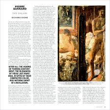 This is in stock and framed within two business days of order placement. Richard Shone On Pierre Bonnard Artforum International