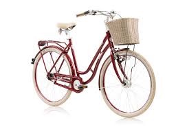 Tretwerk Nostalgie 7 28 Zoll Citybike Damen Rot Real De