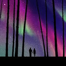 How to draw northern lights | oilpainting. Northern Lights Couple Stock Illustrations 95 Northern Lights Couple Stock Illustrations Vectors Clipart Dreamstime