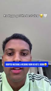 Rodrygo's Hilarious Wedding View in Miami