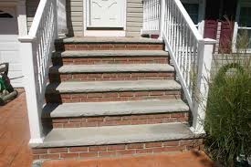 Steps are sold in lengths of 3', 4', 5' and 6', widths of 16 and 6 thick. Pin By Becky Potter On Home Sweet Heaven Front Porch Steps Exterior Brick Brick Steps