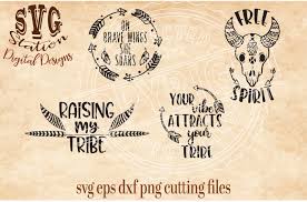 Download Free Boho Tribal Svg Dxf Png Eps Cutting File Silhouette Cricut Crafter File Cut File Background