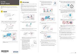 It doesn't use an ink cartridge. Epson Et 2760 Installation Guide Manualzz