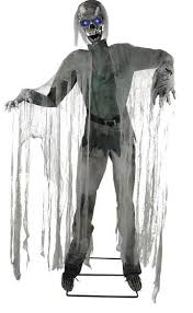 Life Size Twitching Zombie Ghoul Animated Halloween Prop Animated Halloween Props Halloween Haunted House Decorations Haunted House Decorations
