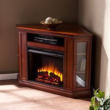 Churchill electric fireplace in dark espresso by rea. Electric Fireplace Tv Stand Heater Corner Or Flat Free Standing Console Media Wooden Entertainment Center Brown Mahogany Buy Online In Zimbabwe At Desertcart Co Zw Productid 34754994
