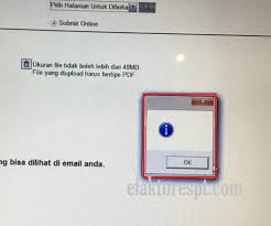Penyebab tidak bisa upload file di google form. E Form Gagal Submit E Form Error Efaktur Dan Espt