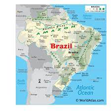 Brazil borders all south american countries, except chile and ecuador. Brazil Maps Facts World Atlas