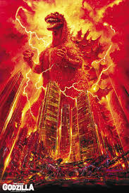 Godzilla Gojira 1984 Horror Cult Movie Poster Reprint 18x12 Inches Approx.  - Etsy