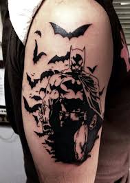 Black Batman Tattoo Batman Black Tattoo Batman Tattoo Fandom Tattoos Marvel Tattoos