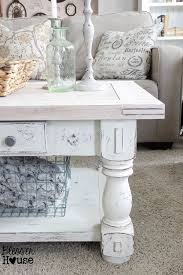 Chippy White Lime Finished Coffee Table Shabby Chic Coffee Table Coffee Table Painted Coffee Tables