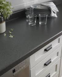 Kitchen With Formica Laminate Smoke Quarstone Countertop Click Through To Get A F Laminate Countertops Kitchen Countertops Laminate Black Kitchen Countertops