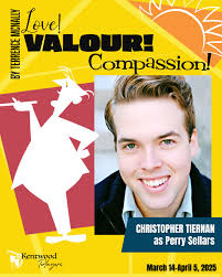 ☀️Now introducing CHRISTOPHER TIERNAN as PERRY SELLARS☀️  #westchesterplayhouse #lovevalourcompassion #lgbtq #latheater  #terrencemcnally #summeroflove #kentwoodplayers #latheater  #lacommunitytheater