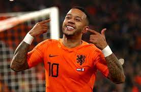 Une performance sur laquelle a été. Amsterdam Netherlands November 16 Memphis Depay Of The Netherlands Celebrates After Scoring His Team S Second Goal During Th Memphis Depay Memphis Everton