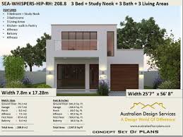 Many homes are built with two story house plans, as 2 story floor plans provide a traditional layout with bedrooms on the second floor and living space below. Duplex Townhouse House Plans Modern 2 Story Home 208 M2 Etsy
