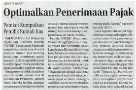 Optimalkan Penerimaan Pajak Ekonomi Badan Pajak Dan Retribusi Daerah Minggu 17 Maret 2019 Jawa Pos Hal 20b A Jurnalis Mim Co4 Ind