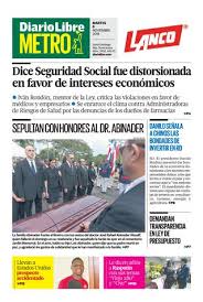 Martes 6 De Noviembre De 2018 By Diario Libre Issuu