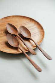 Narrow Spoon For Eating Image 3 Hand Carved Wooden Spoons Wooden Spoons Wooden Kitchen Utensils