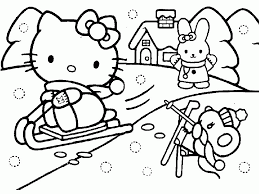 And printable hello kitty coloring pages present her in many lifetime scenes and interesting adventures followed by children all over the world. Printable Hello Kitty Coloring Pages Coloring Home