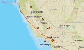 9 Earthquakes Hit California In Less Than 24 Hours Over Christmas Holiday Earthquake Seismic San Andreas Fault