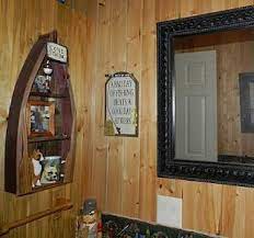 Shop for cabin bath accessories, wildlife towel bars, bear bath decor, cabin towels, rustic toilet seats in moose, deer and fish designs, lodge shower curtains and rustic cabinet hardware at the cabin shop, your online store for cabin and lodge bath decor. Have To Have This Shelf In My Fishing Themed Bathroom 3 Fishing Bathroom Decor Fish Bathroom Theme Fish Bathroom