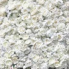 Our floral wall panels seem very real, and you can use the back plastic grid that has holes for hanging. White Flower Wall Melbourne Event Florals
