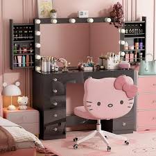 Lighting Modes 11 Drawer Vanity Table