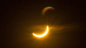 The annular solar eclipse appears when the moon passes between earth and the sun. Surya Grahan June 2021 Date Time And Other Details Information News