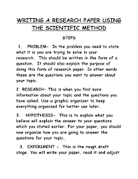 An abstract is a concise summary of an experiment or research project. Http Www Thesciencezone Org Uploads 1 0 7 2 10722737 Writing A Research Paper Using The Scientific Method Pdf