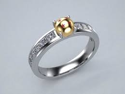 Dragon Ball Engagement Ring Geek Engagement Rings Cz Rings Engagement Crystal Stud Earrings