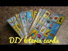 I also cut the images from the game board so i could have a variety of sizes. Diy How To Make Your Own Loteria Mexican Bingo Cards Youtube