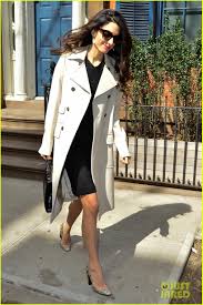 Amal's zebra printed bag is by totally tala (tala alamuddin) all pictures via soos. Amal Clooney Shows Her Elegant Style On The Way To Work Photo 4062108 Amal Alamuddin Clooney Pictures Just Jared