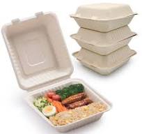 Supply biodegradable bagasse packaging sugarcane burger ...